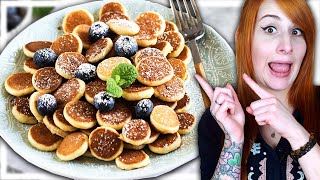 5 Minuten MINI Pancakes 🥞  Super einfach amp lecker [upl. by Bird]