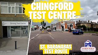 CHINGFORD TEST ROUTE  ST BARNABAS ROAD  CHINGFORD DRIVING TEST CENTRE [upl. by Korrie]