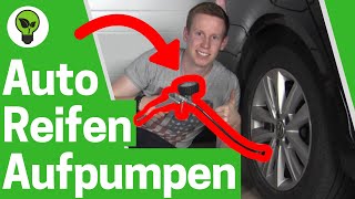 Autoreifen Aufpumpen Tankstelle ✅ ULTIMATIVE ANLEITUNG Wie Auto Reifendruck prüfen amp Auffüllen [upl. by Hall998]