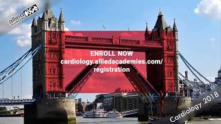 Cardiology Conference  London  Allied Academies  Cardiology Congress  October  2018 [upl. by Lahcim]