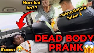 Dead body prank on stranger😂 [upl. by Ailb]