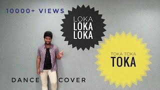 Loka Loka Toka Toka Dance cover  easy steps  RAHUL [upl. by Nanah]