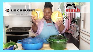 Le Creuset VS Staub Dutch Oven Bread recipe [upl. by Neelrak]