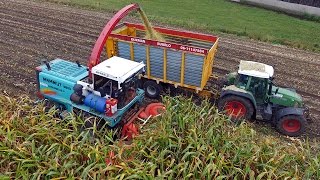 The Mighty Mammut  Maize harvest 2016  Mengele Mammut 6800 amp friends [upl. by Dadirac365]