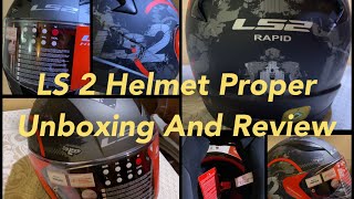 LS2 Helmet  Rapid Circle  First Time proper Unboxing And Review In Pakistan 🇵🇰 [upl. by Vi958]