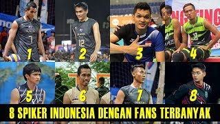 8 Spiker Hits INDONESIA Dengan Jumlah Fans Terbanyak Di Sosial Media 2018 [upl. by Schuman]