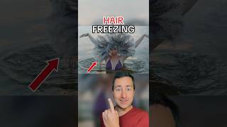 Hair Freezing Contest shorts [upl. by Huey]