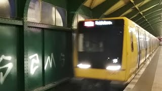 UBahn Berlin Mitfahrt von Mohrenstraße bis Schönhauser Allee im IK15U auf der U2 [upl. by Leumel]