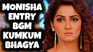 Monisha Entry BGM  Ep 2666  Kumkum Bhagya [upl. by Eelana]