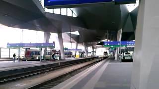 ICET DB ✈ Hauptbahnhof in Wien [upl. by Imoyik]