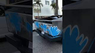 His Son Spray Painted His 100000 Cybertruck [upl. by Latouche720]