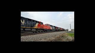 CN 2900 West on the South Bend Subdivision at Mayflower Road [upl. by Haerr]