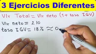 Como calcular el IGV  diferentes EJEMPLOS y situaciones Impuesto General a las Ventas [upl. by Sarita]