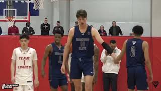 Florida Commit Olivier Rioux sets Guinness World Record height for a teenager to 79 HIGHLIGHTS [upl. by Egidius747]