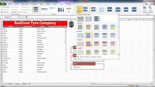 How to Insert SmartArt in Excel 2010 [upl. by Nivan]