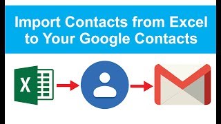 How to Import Contacts From Excel File to Your Google Contacts [upl. by Chadbourne720]