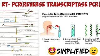 RT PCR Reverse Transcriptase pcr🤩 Types of pcr molecularbiology technique biotechnology [upl. by Ym]