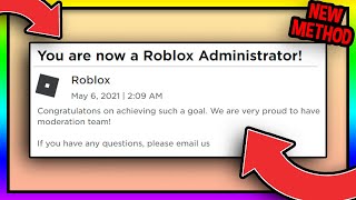 How to BECOME ADMIN in Roblox  2021 Tutorial [upl. by Ecaidnac866]