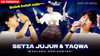 Maulana Ardiansyah  Setia Jujur Dan Taqwa SEJUTA Live Ska Reggae  Boleh Boleh Saja [upl. by Ploch]