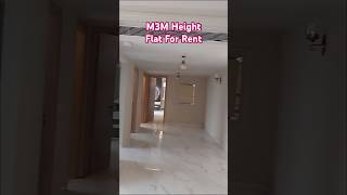 M3M HEIGHT FLAT FOR RENT  Flat For RENT in M3M HEIGHTS SECTOR 65 [upl. by Ojoj]