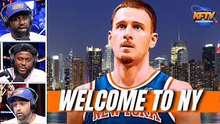 Knicks News Knicks Announce Donte DiVicenzo Signing amp Contract Details  Whats Next [upl. by Magas]