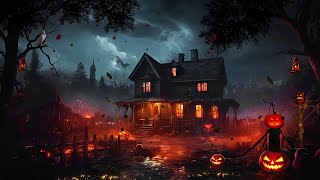 🏚Haunted House Halloween Ambience With Relaxing Spooky Sounds and White Noise  3 Hours [upl. by Anileve905]