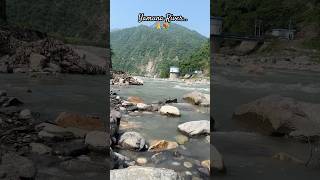 Yamuna river trending nature shortvideo travel uttarakhand 🙏🙏 [upl. by Ardme501]