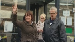 Philpott sentencing Mick Philpotts sister reacts outside court [upl. by Annaiviv212]