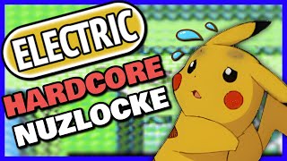 Simply INSANE Pokémon Yellow Hardcore Nuzlocke Electric Types ONLY [upl. by Dodie]