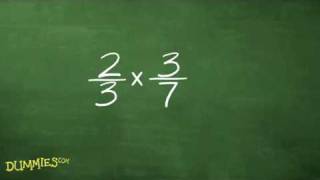 How to Multiply and Divide Fractions in Algebra For Dummies [upl. by Damara161]