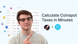 How to Calculate CoinSpot Taxes FAST  CoinLedger [upl. by Ecinev594]