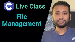 Live Lecture 8  File Management in C programming  10 Feb 2024 [upl. by Dnaltruoc]