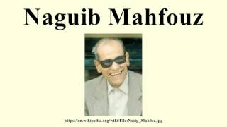 Naguib Mahfouz [upl. by Orgel79]