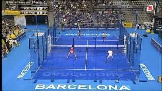 Final Padel World Championship 2012 Barcelona [upl. by Ahsiekin860]