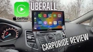 Apple CarPlay in JEDEM Auto amp kabellos Carpuride im Test  Review [upl. by Medarda]