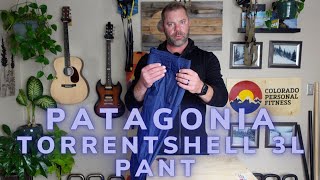 Patagonia Torrentshell 3L Pants  Recycled Fishing Nets Rain Pants [upl. by Marta943]