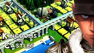 Kingdoms and Castles Game NORIA and reservoirs for farms  Lets Play Kingdoms and Castles Gameplay [upl. by Naimad256]