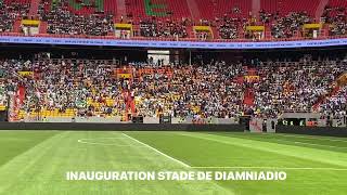 Urgent les premières images de l’inauguration du stade de Diamniadio [upl. by Novled]