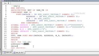 VHDL BASIC Tutorial  TESTBENCH [upl. by Aicyle903]