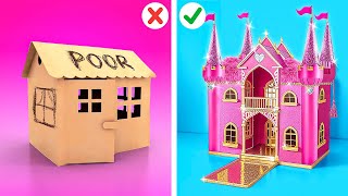 RICH VS POOR MAKEOVER 💝 Rich vs Poor vs Giga Rich Challenge 📦 Dream House By YayTime FUN [upl. by Priestley]