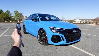 2024 Audi RS3 Start Up Exhaust Walkaround Test Drive and Review [upl. by Clarissa]