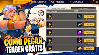 ⚡ RÁPIDO CÓMO Y CUANDO RECLAMAR SKIN TENGEN GRATIS 🆓 HOY EN FREE FIRE LATAM [upl. by Roon]