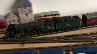 BR Green Pacifics  OO Model Railway [upl. by Domel627]