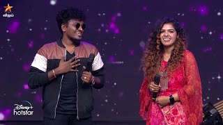 Theepidikka theepidikka Song by AjayKrishna amp PriyaJerson🔥 Yuvan Special Super Singer Season 9 [upl. by Stew]