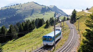 Zahnradbahn Vitznau  RigiKaltbad  RigiKulm [upl. by Haroldson]