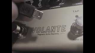 Strymon Volante  Firmware Update Tutorial [upl. by Zeiler]