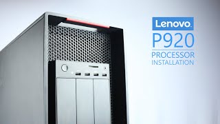 Lenovo Thinkstation P920 Processor Installation [upl. by Nordine429]