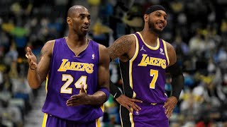 Carmelo Anthony Said Lakers Traded For Him In 2011 Kobe Bryant amp Carmelo Anthony Team Up [upl. by Albright712]