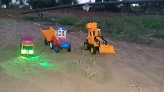 Wow बच्चों  mini tractor off road speed  mini Bulldozer  mini track all tractor review [upl. by Alliw]