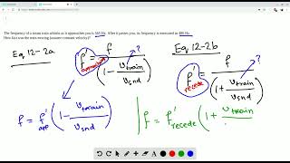 The frequency of a steam train whistle as it approaches you is 565 Hz After it passes you its freq [upl. by Jarietta]
